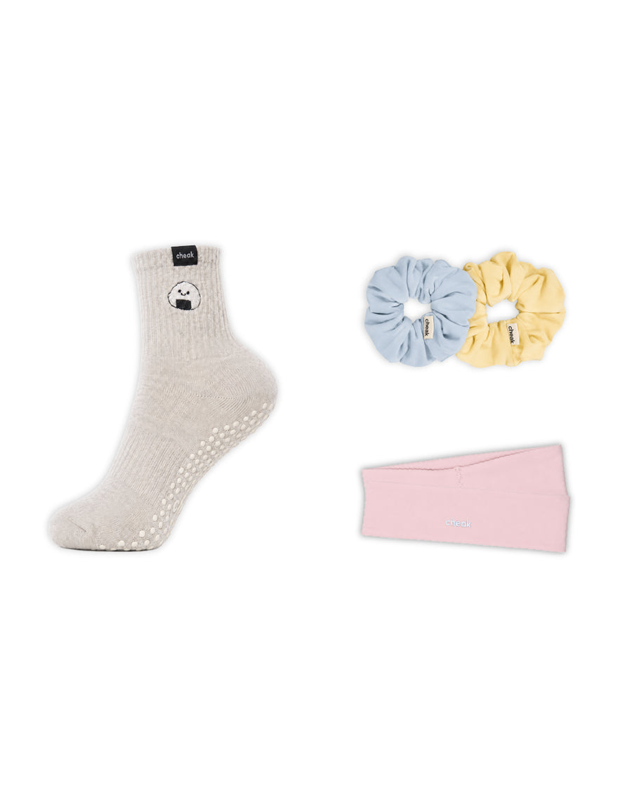 Onigiri Pilates Sock Set