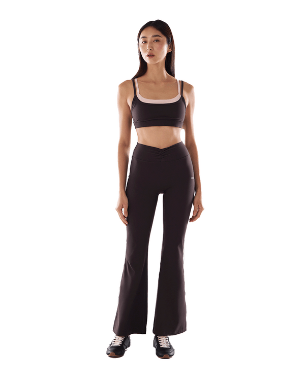 Contour Scrunch Flare Legging 30