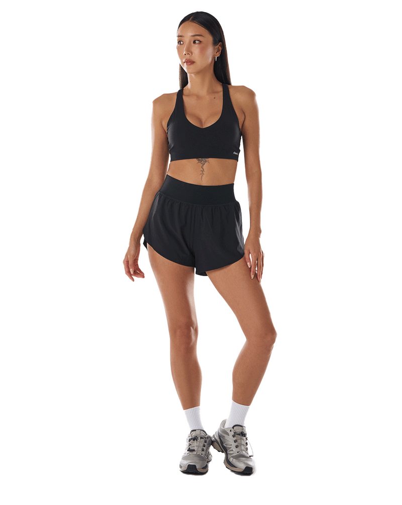 Split Run Short - cheak